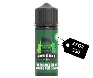 Von Duke 3000mg Watermelon Ice CBD Vape 100ml