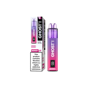 20mg Ghost Pro 6000+ Disposable Vapes Bars