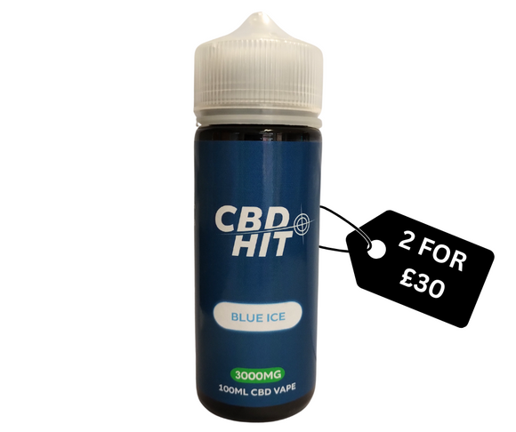 CBD Hit Blue Ice CBD E-Liquid 3000mg - 100ml