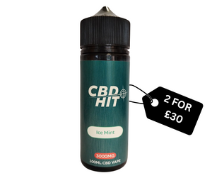 CBD Hit Ice Mint CBD E-Liquid 3000mg - 100ml